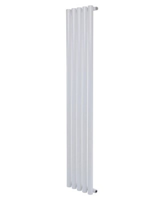 Вертикальный дизайнерский радиатор отопления TM ARTTIDESIGN Matera 5/1800 белый матовый 5602 фото