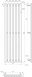Рушникосушка Genesis-Aqua Marbel 45х160 см білий 35011 фото 3