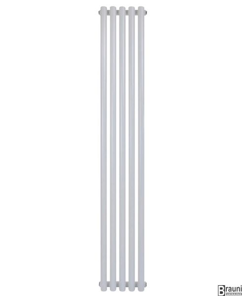Вертикальний дизайнерський радіатор опалення TM ARTTIDESIGN Matera 5/1800 білий матовий 5602 фото