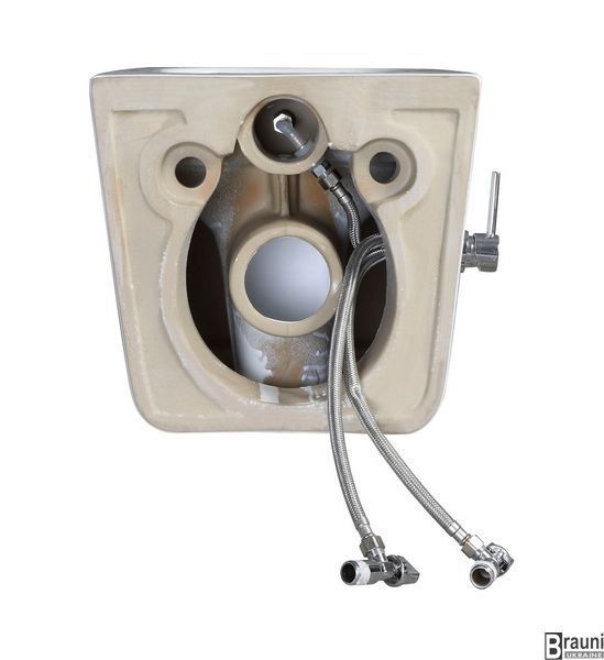 Унітаз-біде підвісний QUADRO-1301-R 51x35x34 система змиву RIMLESS MP6658 фото