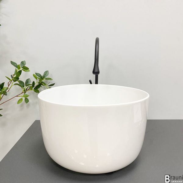Умивальник (раковина) VBI ROSSANO WHITE накладний VBI-012610 фото