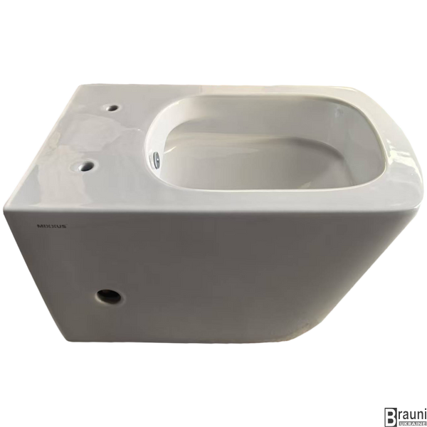 Унітаз-біде підвісний QUADRO-1301-R 51x35x34 система змиву RIMLESS MP6658 фото