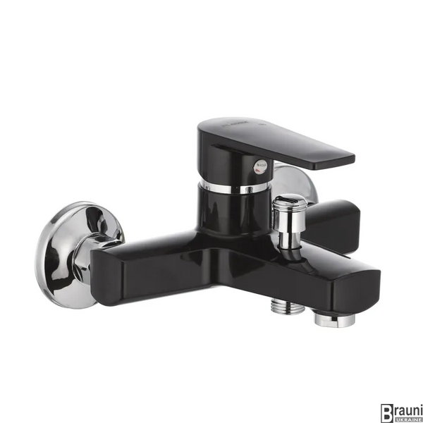 Смеситель для ванны Plamix Oscar-009 черный (без шланга и лейки) (PM0027) PM0027 фото