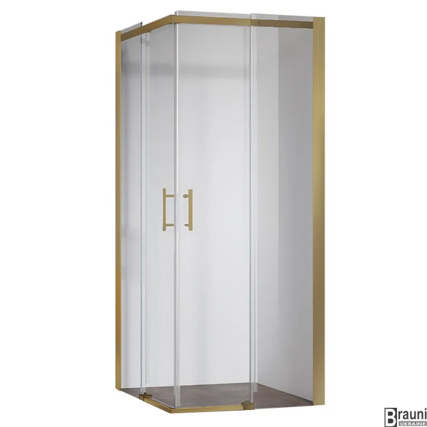 Душевая кабина без поддона Koer SR SC03-90x90x200-TR-12 прозрачное стекло Easy Clean 6мм, матовое з KR5358 фото