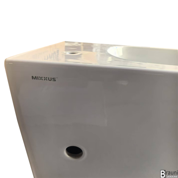 Унітаз-біде підвісний QUADRO-1301-R 51x35x34 система змиву RIMLESS MP6658 фото