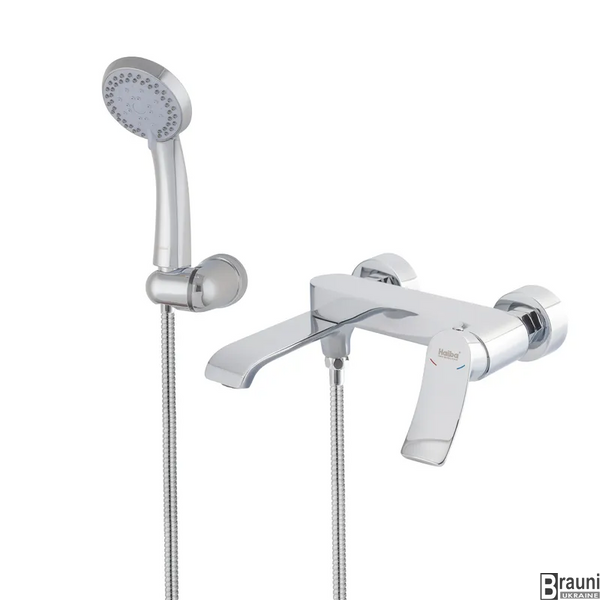 Смеситель для ванны Haiba Bolero 009 короткий излив с поворотным переключателем (HB9578) HB9578 фото