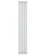 Вертикальний дизайнерський радіатор опалення TM ARTTIDESIGN Matera 5/1800 білий матовий 5602 фото 2