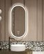 Зеркало для ванной Dusel DE-M4031 с часами 5196 фото 1