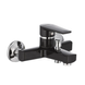 Смеситель для ванны Plamix Oscar-009 черный (без шланга и лейки) (PM0027) PM0027 фото 2