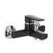 Смеситель для ванны Plamix Oscar-009 черный (без шланга и лейки) (PM0027) PM0027 фото 1