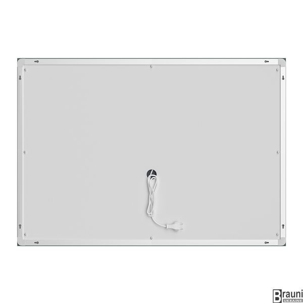 MIXXUS PREMIUM QUADRO MR20-100x70 Дзеркало з LED Touch, Anti-fog, димером, регулятором яскравості, лінзою MP6622 фото