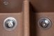 Кухонна мийка Valuri 78-2D Teracota 78х51 з двома чашами RO43721 фото 3