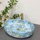 Умывальник (раковина) VBI UDINE MARBLE BLUE MATT накладной VBI-012103 фото 1