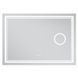 MIXXUS PREMIUM QUADRO MR20-100x70 Дзеркало з LED Touch, Anti-fog, димером, регулятором яскравості, лінзою MP6622 фото 3