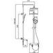 Душевая колонна со смесителем Koer KB-56029-05 3 функции, цвет черный (KR5490) KR5490 фото 11