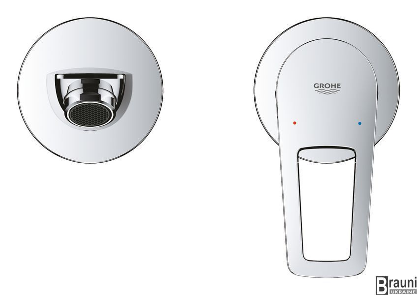 Змішувач для раковини прихованого монтажу Grohe BauLoop New (20289001) 20289001 фото