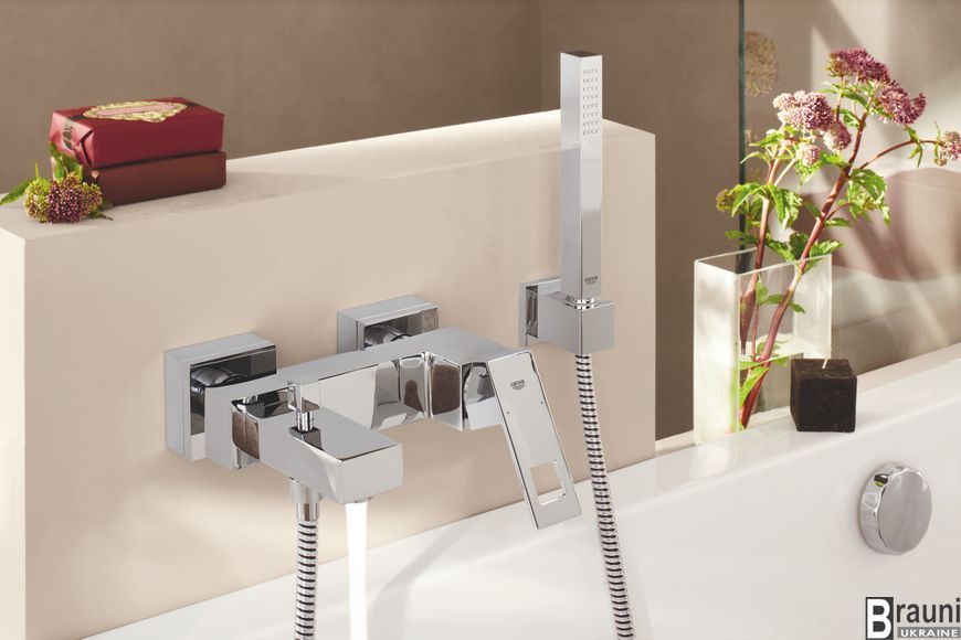 Змішувач для ванни Grohe Eurocube (23141000) 23141000 фото