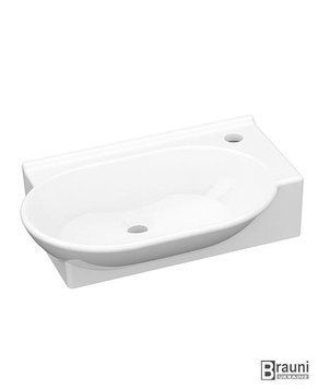 Умивальник Myra 0201-2505 білий, 33*56,5 см 2523 фото