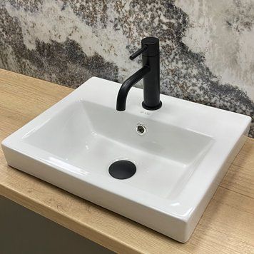 Умивальник (раковина) VBI ACQUARO S WHITE врізний VBI-018056 фото