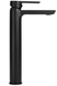 Смеситель для раковины (умывальника) REA ARGUS BLACK черный высокий REA-B6211 фото 4