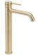 Смеситель для раковины (умывальника) REA LUNGIS BRUSHED GOLD высокий REA-B6101 фото 1