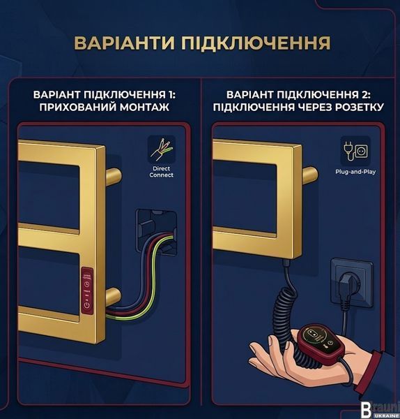 Рушникосушка електрична 120х3 Skelya DRY чорна 89001-GA-1-G фото