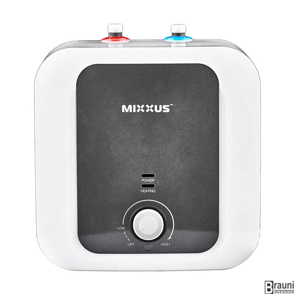 Водонагрівач "Під мийку" MIXXUS EWH-1215 SMALL UNDER накопичувальний 15 л, мокрий тен 1,5 kW (WH0605) WH0605 фото