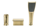 Смеситель для ванны REA RIVEN BRUSHED GOLD на борт ванны REA-B0494 фото 3