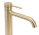 Смеситель для раковины (умывальника) REA LUNGIS BRUSHED GOLD высокий REA-B6101 фото 3