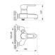 Смеситель для ванны Zerix FAD 181 (ZX0211) ZX0211 фото 3