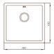 Кухонна мийка Imperial D4843BR 48*43 см, бронза MX0558 фото 7