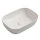 Умывальник (раковина) 45х32 Mixxus Premium DIVERSE-0112 MARBLE белый мрамор, матовая MP6543 фото 2