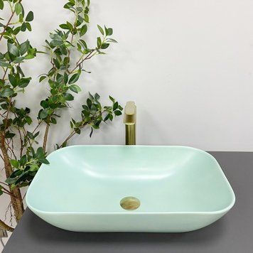 Умивальник (раковина) VBI AVEZZANO GREEN MATT накладний VBI-014404 фото