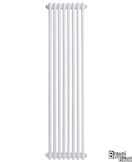 Вертикальный дизайнерский радиатор отопления TM ARTTIDESIGN Bari 8/1800 белый матовый 5608 фото