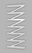 Рушникосушка Genesis-Aqua ZigZag 50х80 см білий 42011 фото 1