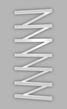 Рушникосушка Genesis-Aqua ZigZag 50х80 см білий 42011 фото