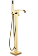 Змішувач для ванни REA CARAT GOLD золотий підлоговий REA-B5231 фото