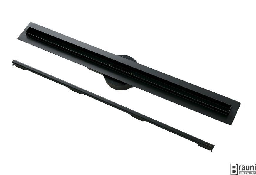 Трап для душа VBI FORT SLIM 70 BLACK VBI-060207BL фото