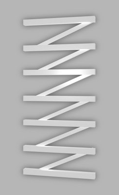 Рушникосушка Genesis-Aqua ZigZag 50х100 см білий 42021 фото