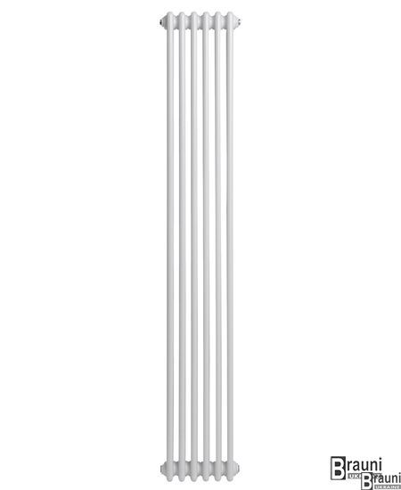 Вертикальний дизайнерський радіатор опалення TM ARTTIDESIGN Bari 6/1800 білий матовий 5609 фото