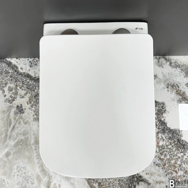 Підвісний унітаз VBI TOLEDO WHITE VBI-01001EX фото
