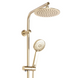 Душевая колона REA BLISS BRUSHED GOLD с термостатом REA-P8413 фото 2