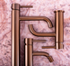 Смеситель для раковины (умывальника) REA LUNGO BRUSHED COPPER низкий REA-B1112 фото 3