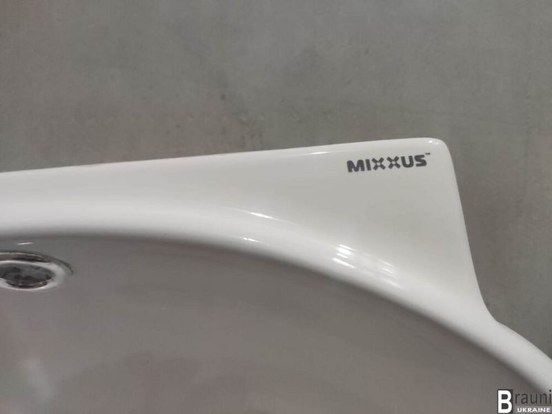Умывальник (раковина) подвесной 43х28 Mixxus Premium DIVERSE-1201-R правый MP6506 фото