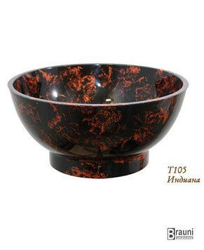 Умывальник чаша S0043 Селена Индиана, 35*35 см 104T105 фото
