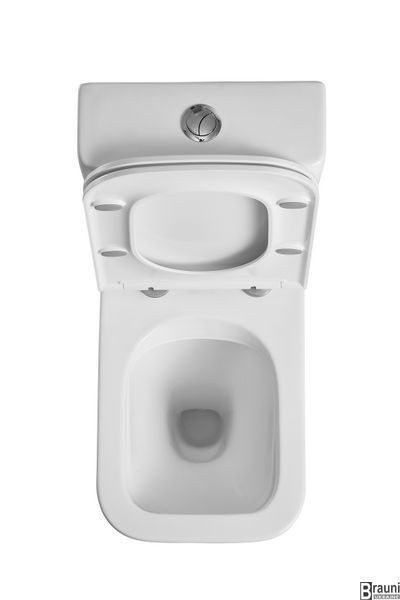 Унітаз-компакт Mixxus Premium Quadro-0401-R 610x365x825mm, система змиву RIMLESS (MP6457) MP6457 фото