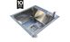 Комплект: кухонна мийка Arta Nova U-450 50х50 з дозатором та кошиком. RO43487 фото 6