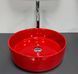 Умивальник (раковина) VBI PRATO RED GLOSSY накладний VBI-011416 фото 3