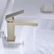 Змішувач для раковини FUTURA GD-3042BG BRUSHED GOLD Матове золото IR3041 фото 3