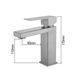 Змішувач для раковини FUTURA GD-3042BG BRUSHED GOLD Матове золото IR3041 фото 6